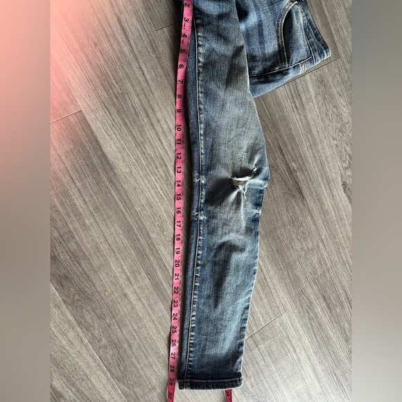 KanCan Distressed Skinny Jeans - Blue - Picture 7 of 7